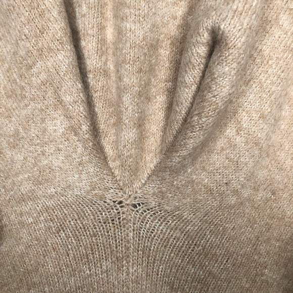 ASTR The Label Alpine Cardigan Women's XS Oatmeal Wool Blend Oversize Chunky - Picture 8 of 15